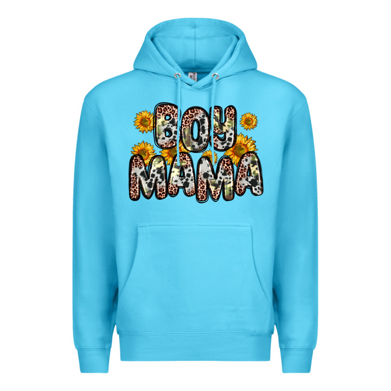 Boy Mama Premium Hoodie by Zillion Design Studio | Teevron