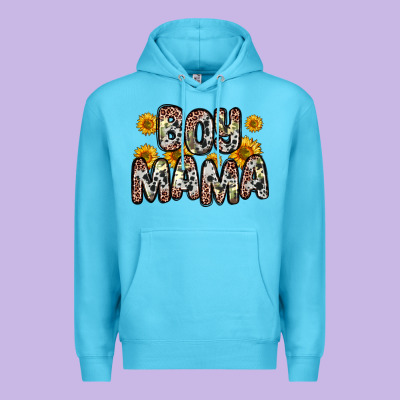 Boy Mama Premium Hoodie Designed By Zillion Design Studio