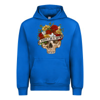 Cobalt Be Afraid&Do It Anyway Urban Hoodie - RanaPortraitStore