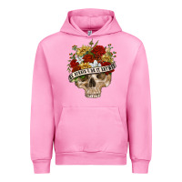 Fuchsia Pink Be Afraid&Do It Anyway Urban Hoodie - RanaPortraitStore