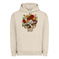 Pigment French Oak Be Afraid&Do It Anyway Urban Hoodie - RanaPortraitStore