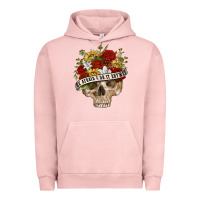Pigment Salmon Be Afraid&Do It Anyway Urban Hoodie - RanaPortraitStore
