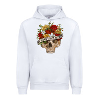 White Be Afraid&Do It Anyway Urban Hoodie - RanaPortraitStore