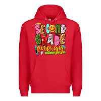 Red second grade energy Premium Hoodie - texasbilliewilder