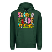 Sports Green second grade energy Premium Hoodie - texasbilliewilder