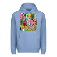 Colony Blue second grade energy Premium Hoodie - texasbilliewilder
