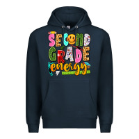 Navy second grade energy Premium Hoodie - texasbilliewilder