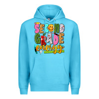 Ocean Blue second grade energy Premium Hoodie - texasbilliewilder