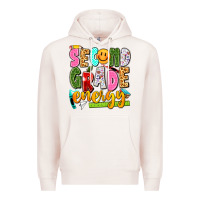 Pale Pink second grade energy Premium Hoodie - texasbilliewilder