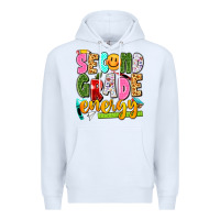White second grade energy Premium Hoodie - texasbilliewilder