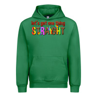 Emerald lets get one thing straight Urban Hoodie - texasbilliewilder