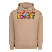 Pigment Burro lets get one thing straight Urban Hoodie - texasbilliewilder