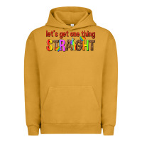 Pigment Peanut Butter lets get one thing straight Urban Hoodie - texasbilliewilder