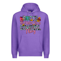 Purple boots and bling it s a cowgirl thing Premium Hoodie - Zillion Design Studio