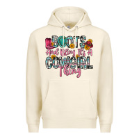Tofu boots and bling it s a cowgirl thing Premium Hoodie - Zillion Design Studio
