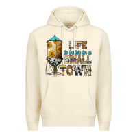 Sandshell life is better in a small town Premium Hoodie - Zillion Design Studio