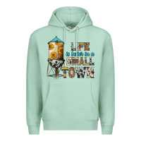 Seafoam life is better in a small town Premium Hoodie - Zillion Design Studio