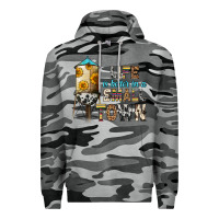 Slate Camo life is better in a small town Premium Hoodie - Zillion Design Studio