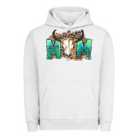 Pigment Lunar Rock mom with bull skull Urban Hoodie - Zillion Design Studio