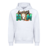 White mom with bull skull Urban Hoodie - Zillion Design Studio
