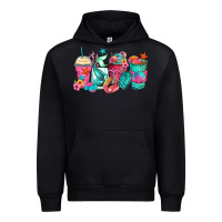 Black mermaid tail coffee cups Urban Hoodie - Zillion Design Studio