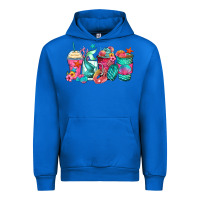 Cobalt mermaid tail coffee cups Urban Hoodie - Zillion Design Studio