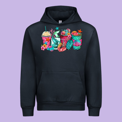 Urban Hoodie mermaid tail coffee cups