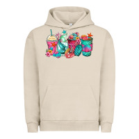 Pigment French Oak mermaid tail coffee cups Urban Hoodie - Zillion Design Studio