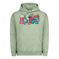 Pigment Oil Green mermaid tail coffee cups Urban Hoodie - Zillion Design Studio