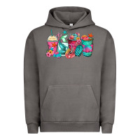 Pigment Tornado mermaid tail coffee cups Urban Hoodie - Zillion Design Studio