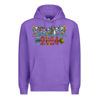Purple senior 2024 Premium Hoodie - texasbilliewilder