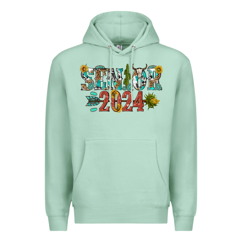 Senior 2024 Premium Hoodie by texasbilliewilder | Teevron