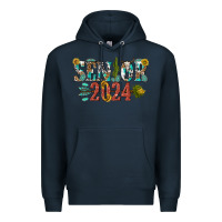 Navy senior 2024 Premium Hoodie - texasbilliewilder
