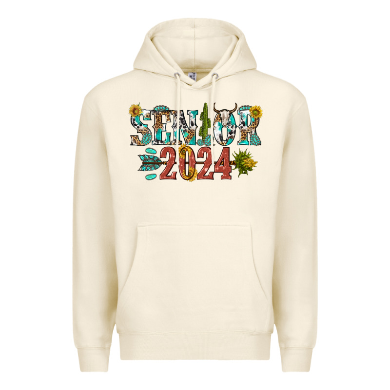 Senior 2024 Premium Hoodie by texasbilliewilder | Teevron