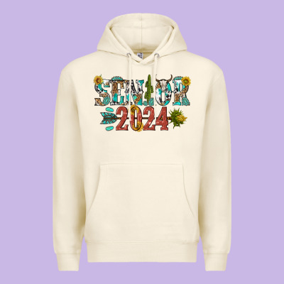 Senior 2024 Premium Hoodie Designed By Texasbilliewilder