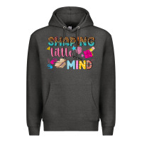 Charcoal Heather shaping little mind Premium Hoodie - texasbilliewilder