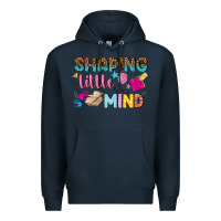 Navy shaping little mind Premium Hoodie - texasbilliewilder