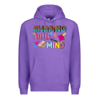 Purple shaping little mind Premium Hoodie - texasbilliewilder