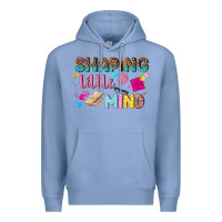 Colony Blue shaping little mind Premium Hoodie - texasbilliewilder