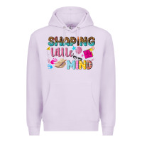 Lilac shaping little mind Premium Hoodie - texasbilliewilder