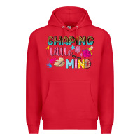 Red shaping little mind Premium Hoodie - texasbilliewilder
