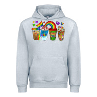 Heather Grey lgbtq coffee drinks Urban Hoodie - texasbilliewilder
