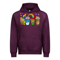 Mauve Wine lgbtq coffee drinks Urban Hoodie - texasbilliewilder