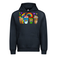 Navy lgbtq coffee drinks Urban Hoodie - texasbilliewilder