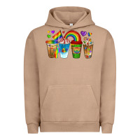 Pigment Burro lgbtq coffee drinks Urban Hoodie - texasbilliewilder