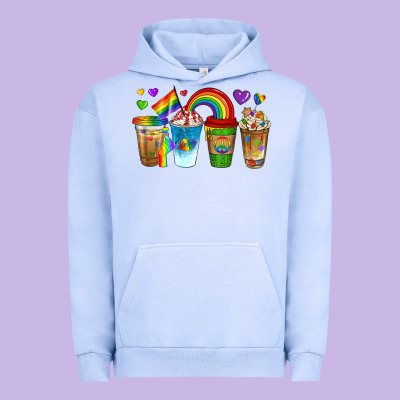 Urban Hoodie lgbtq coffee drinks
