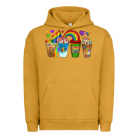 Pigment Peanut Butter lgbtq coffee drinks Urban Hoodie - texasbilliewilder