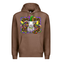 Chestnut mardi gras baby sheep king cake fleur de lis Premium Hoodie - RanaPortraitStore