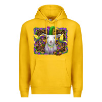 Lemon mardi gras baby sheep king cake fleur de lis Premium Hoodie - RanaPortraitStore