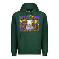 Sports Green mardi gras baby sheep king cake fleur de lis Premium Hoodie - RanaPortraitStore
